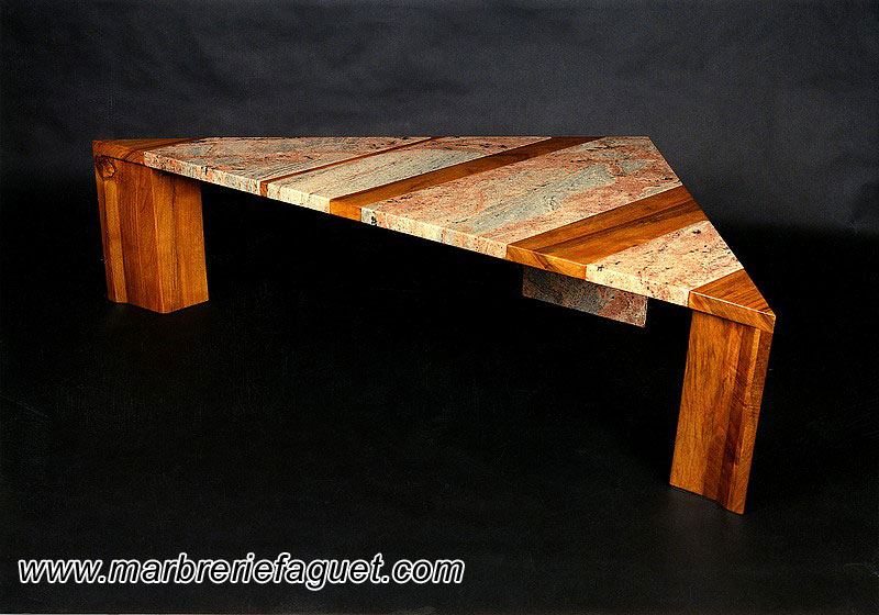 Photo 4 - table-bar-marbre-pierre-naturelle